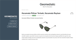 Desktop Screenshot of geomediatic.net